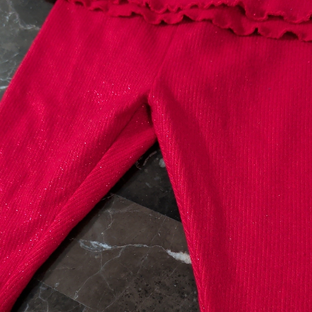 Red Ruffled Toddler Outfit - Picture 3 of 5